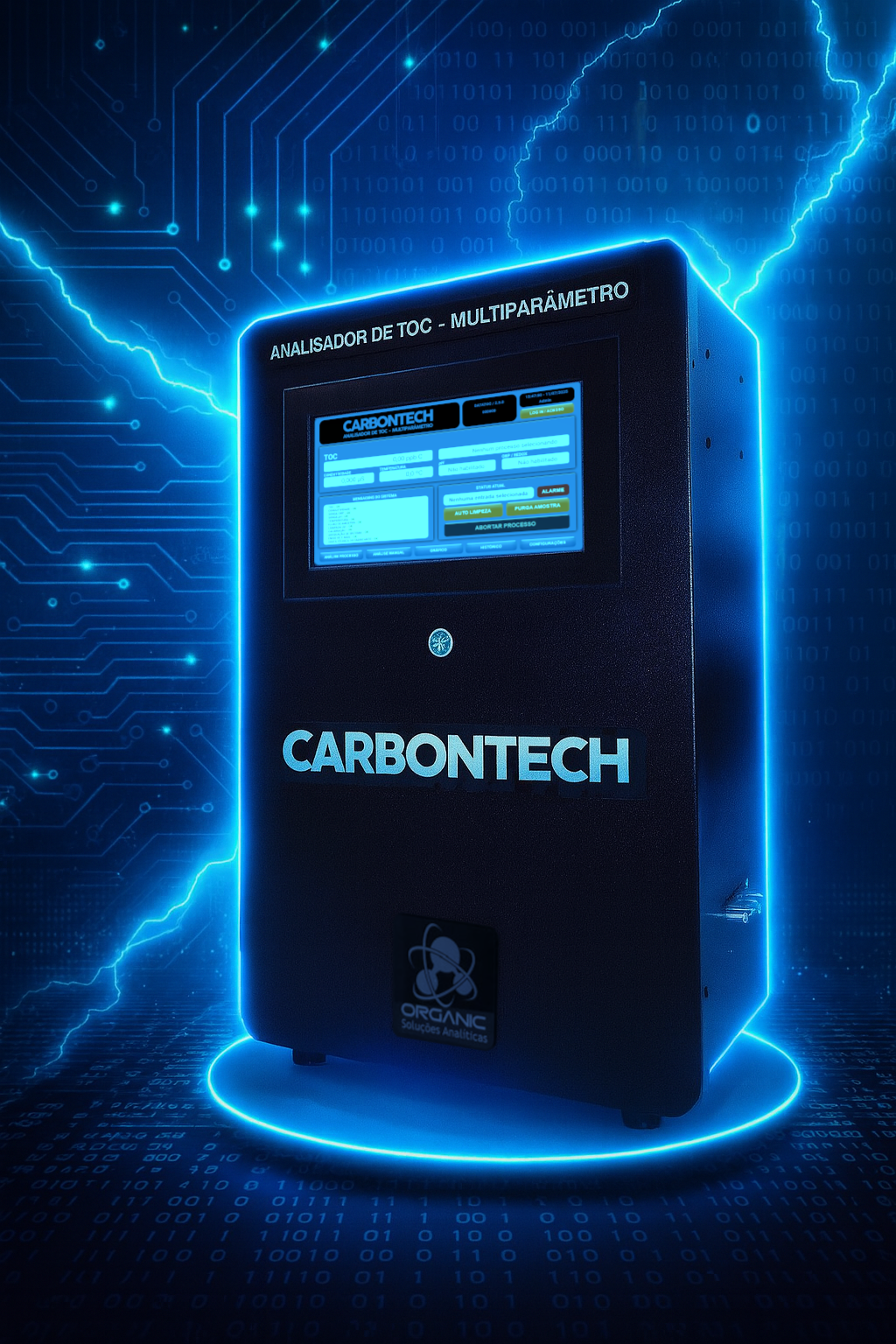 CarbonTech Multiparâmetro – Bancada / Laboratório
